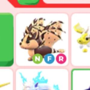 Neon Fly Ride Chocolate Chip Bat Dragon in Adopt Me